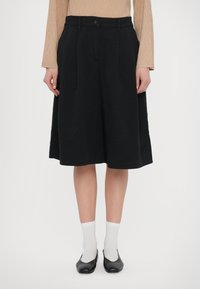 Armani Exchange BERMUDA - Shorts - black denim