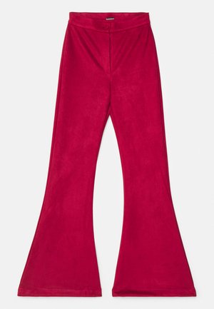 Psychedelic Overdose DEVIL PANTS - Broek - red