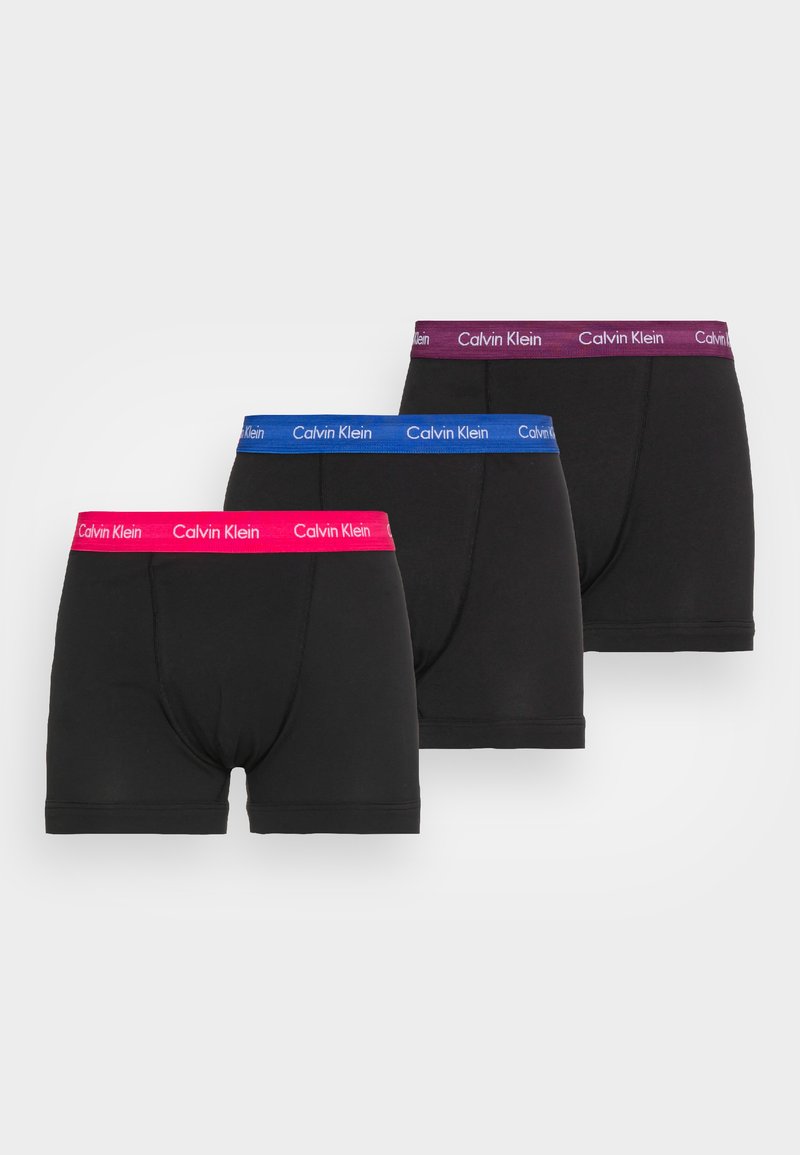 Calvin Klein Underwear TRUNK 3 PACK Culotte groovy plum/bright rose