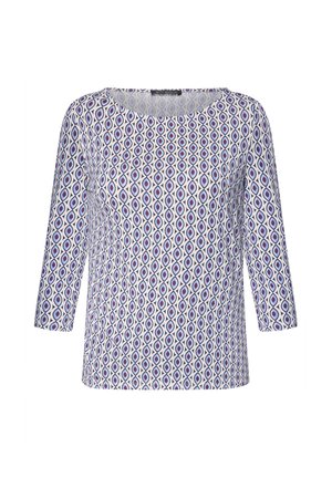 Betty Barclay, BETTY BARCLAY MIT U-BOOT-AUSSCHNITT BASIC SHIRT - Longsleeve - red blue
