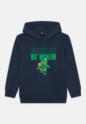 SAKU HOODED - Sweatshirt - dark navy