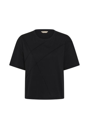 Culture, CUSTITCH AMORA - T-shirt imprimé - black