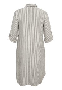 Kaffe Curve KCMILLE - Abito a camicia - chalk black stripe