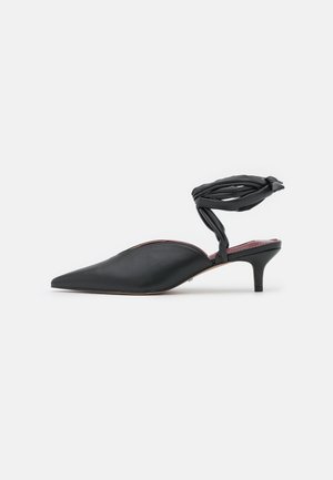 FIONA MID POINT ANKLE WRAP - Escarpins - black