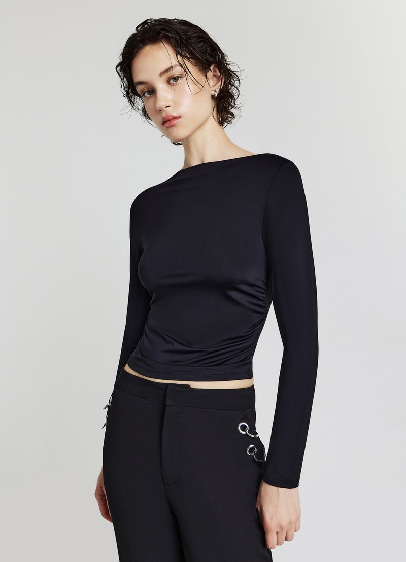 Calliope Maglietta a manica lunga - ultrablack