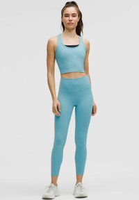 lululemon WUNDER TRAIN HIGH-RISE ANKLE LENGTH - Leggingek - washed blue