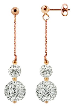 SKYLER EARRINGS FINE SILVER 925/1000 - Boucles d'oreilles - noir