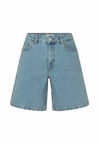 mbyM SANIRA-M - Džinsiniai šortai - vintage light blue