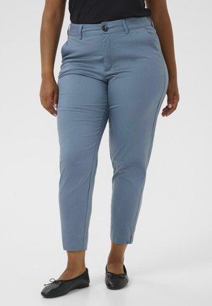 Kaffe Curve LEANA - Chino kalhoty - bering sea