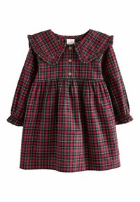 Next LONG SLEEVE REGULAR FIT - Vapaa-ajan mekko - red tartan