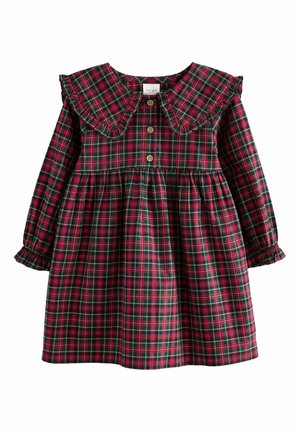 LONG SLEEVE REGULAR FIT - Vapaa-ajan mekko - red tartan