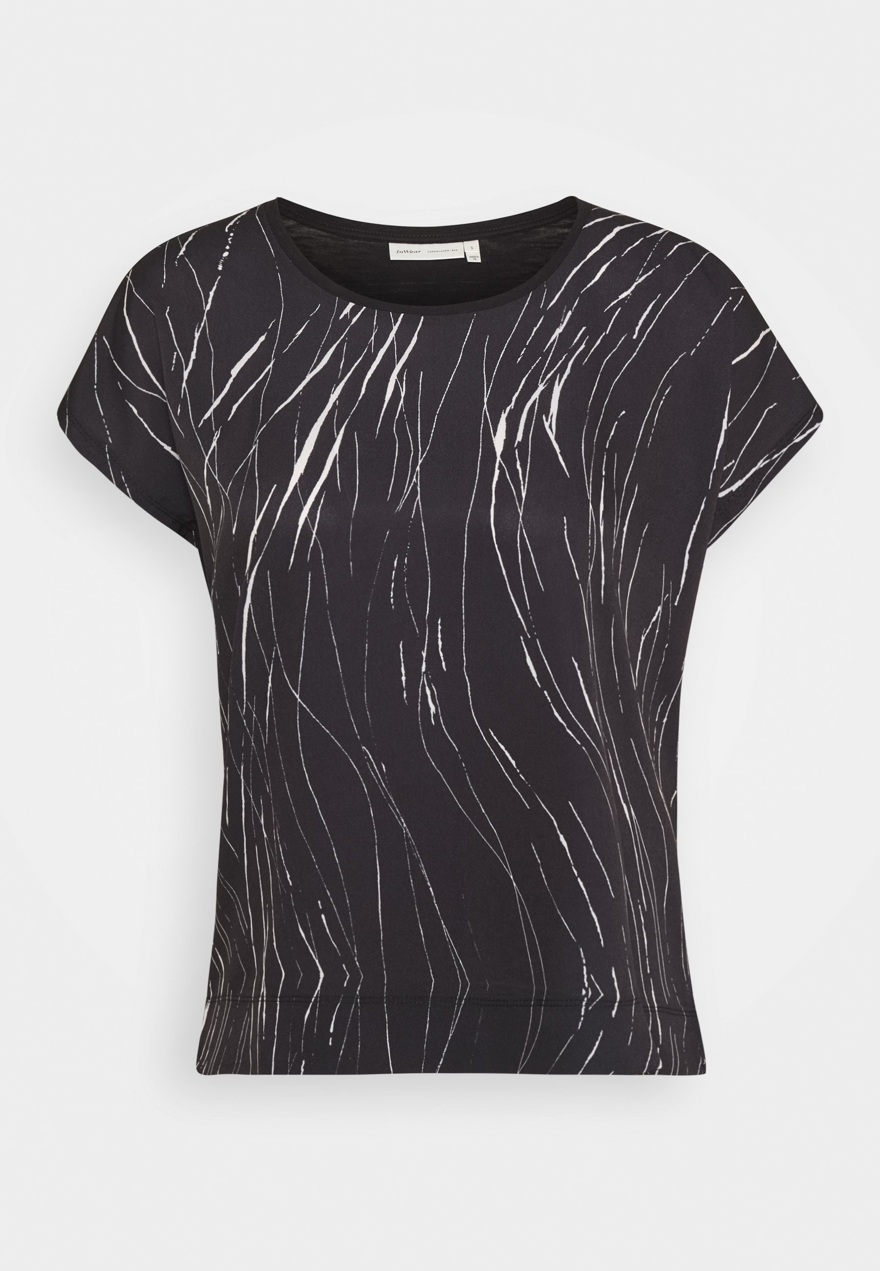 InWear SICILY Bluser black strokes Zalando.no InWear Bluser - black