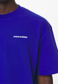 Pegador LOGO TEE - Pamata T-krekls - washed endless blue