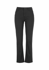 Cellbes of Sweden COATED WITH STRAIGHT LEGS - Broek - black