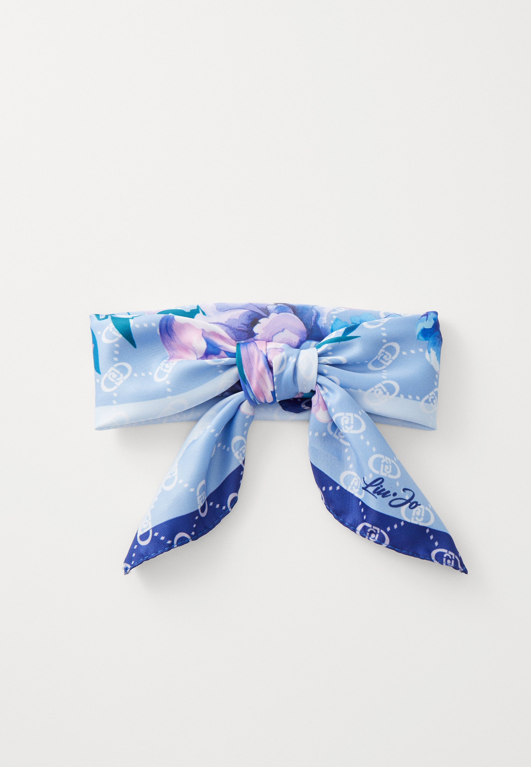スカーフ LIU JO FLORAL CORNER FOULARD Floral corner scarf colour pink | Liu Jo