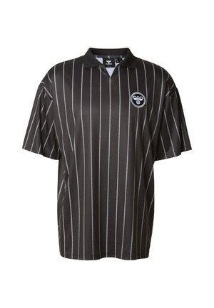 Hummel, CHEVRON PINSTRIPE - Polo - black white