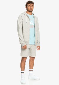 Quiksilver Mikina na zip - light grey heather