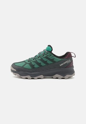 Merrell SPEED WP - Zapatillas de senderismo - pine green/burgdy