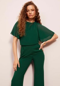 Friends Like These FLUTTER SLEEVE WIDE LEG - Pajac - green