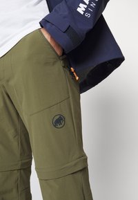 Mammut RUNBOLD ZIP OFF PANTS MEN - Calças para exterior - iguana