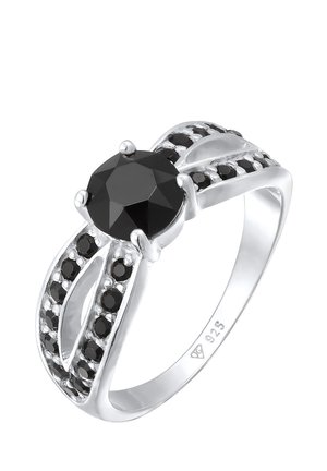 SPARKLING ELEGANCE - MIT KRISTALLEN VON SWAROVSKI® - Sormus - schwarz