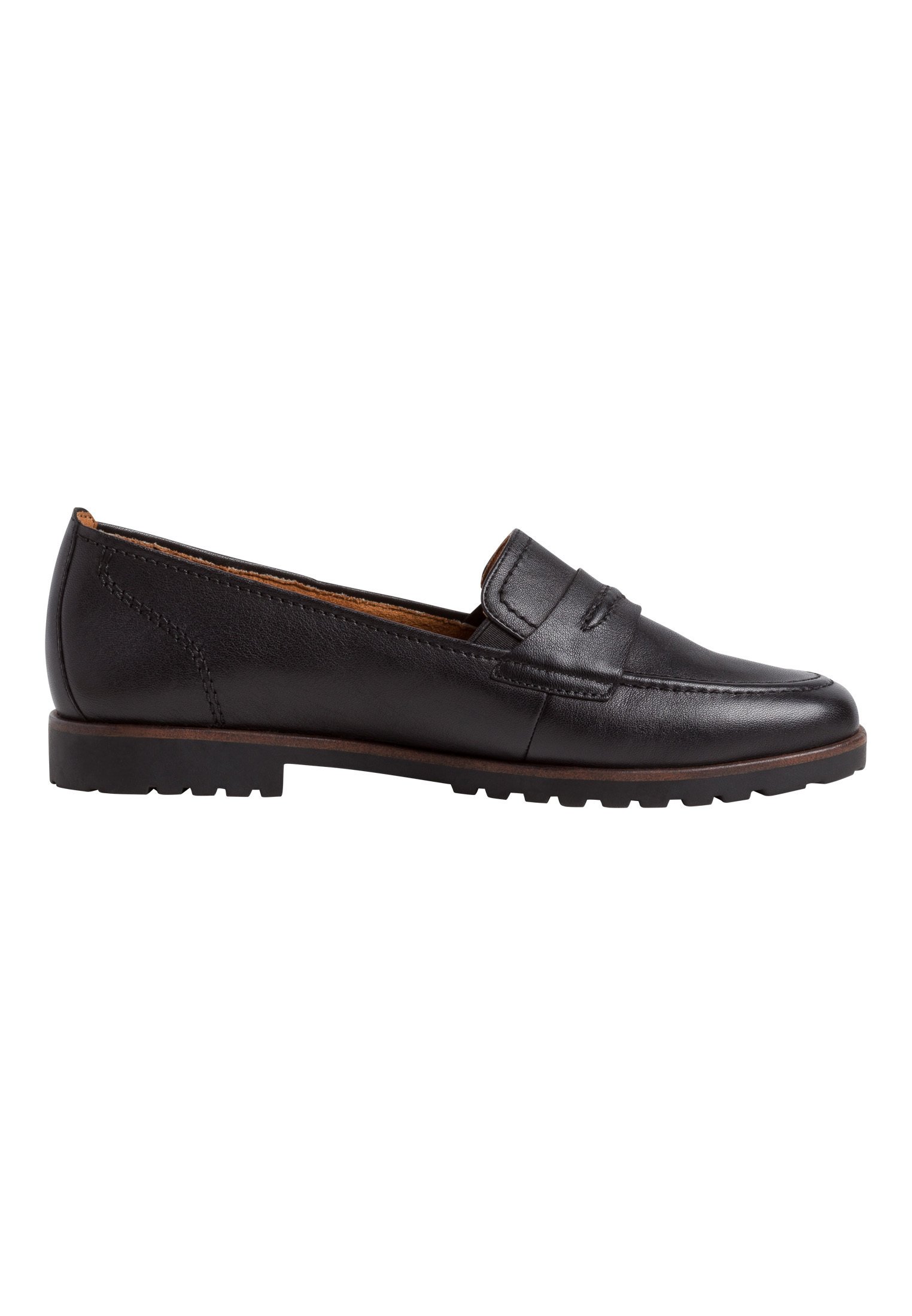 Tamaris Instappers - black leather/Zwart - Zalando.nl
