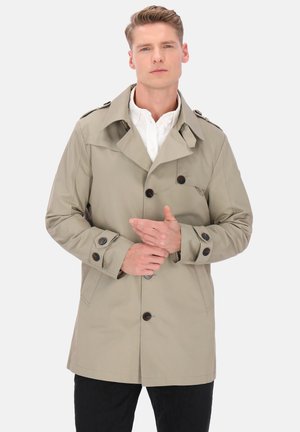 Halflange jas - olive