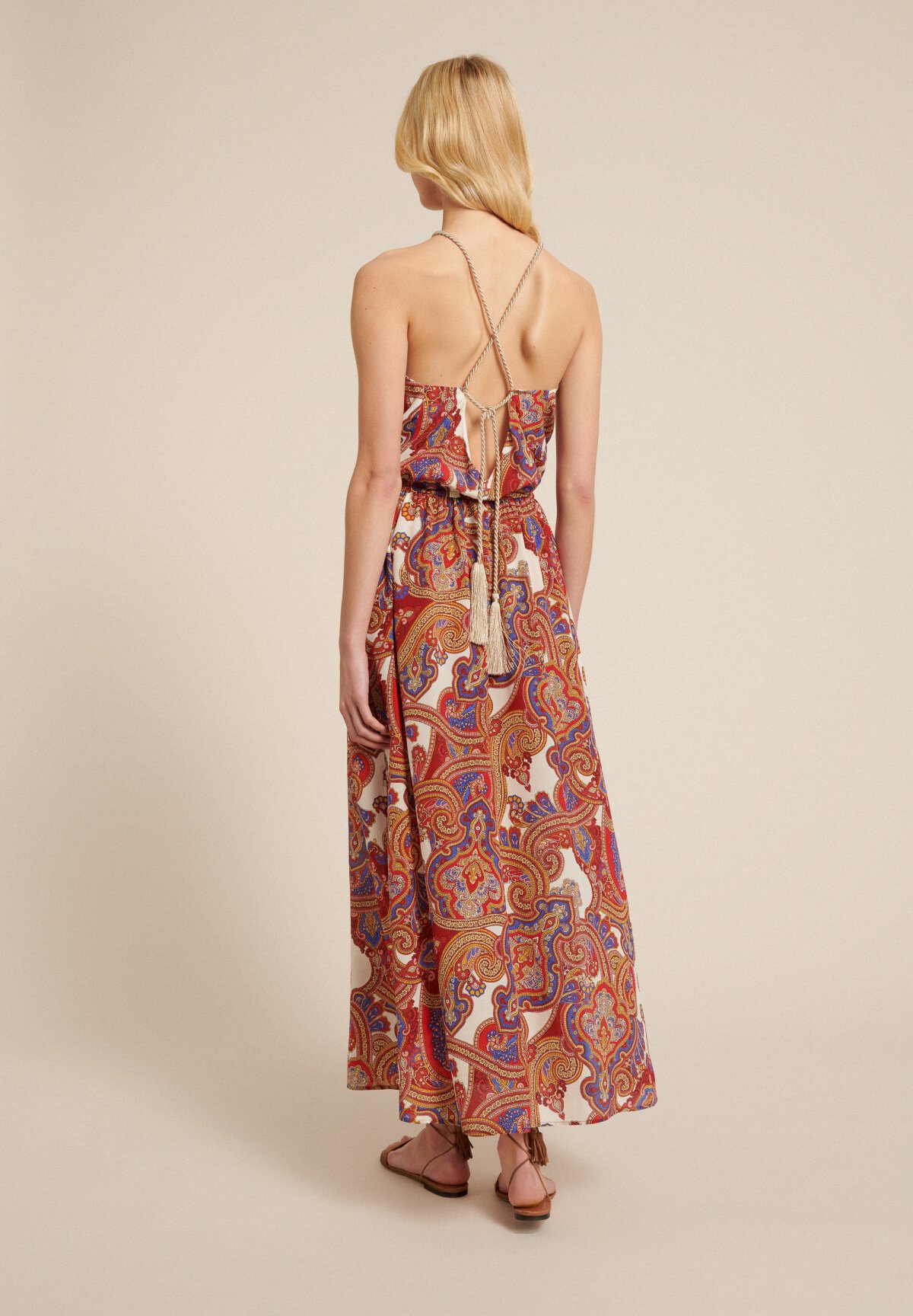 Luisa Spagnoli Vestito estivo - var bordeaux/bordeaux - Zalando.it