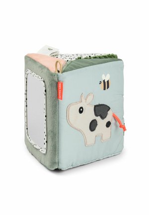 FOLD-OUT SENSORY MIRROR TINY FARM - Beebide mänguasi - colour mix