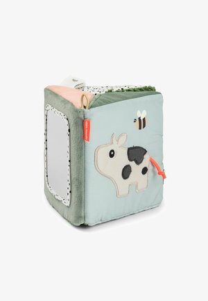 FOLD-OUT SENSORY MIRROR TINY FARM - Jucărie pentru bebeluși - colour mix