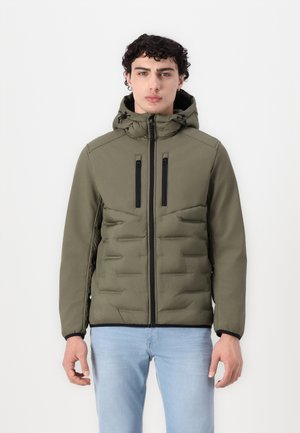 TOM TAILOR DENIM HYBRID JACKET - Lett jakke - jungle soil green