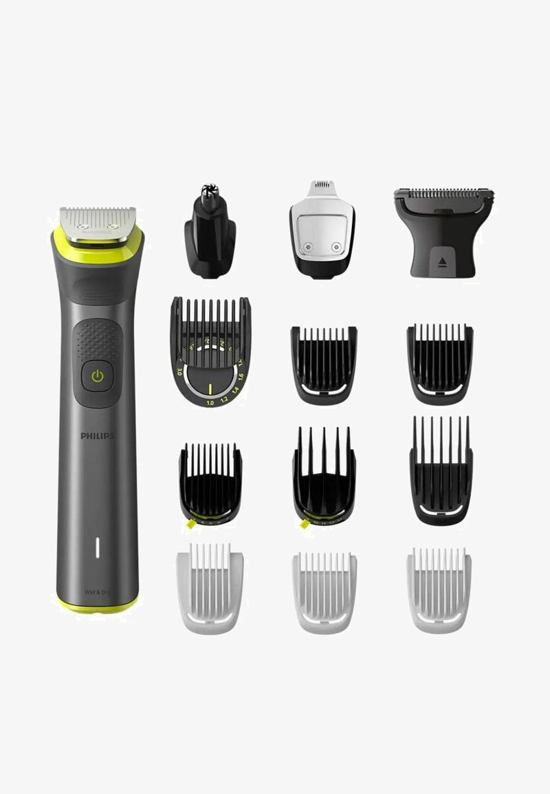 Philips MG7930/15 MULTI GROOMING SET FANCY BOX - Razor - schwarz, limette, edelstahl