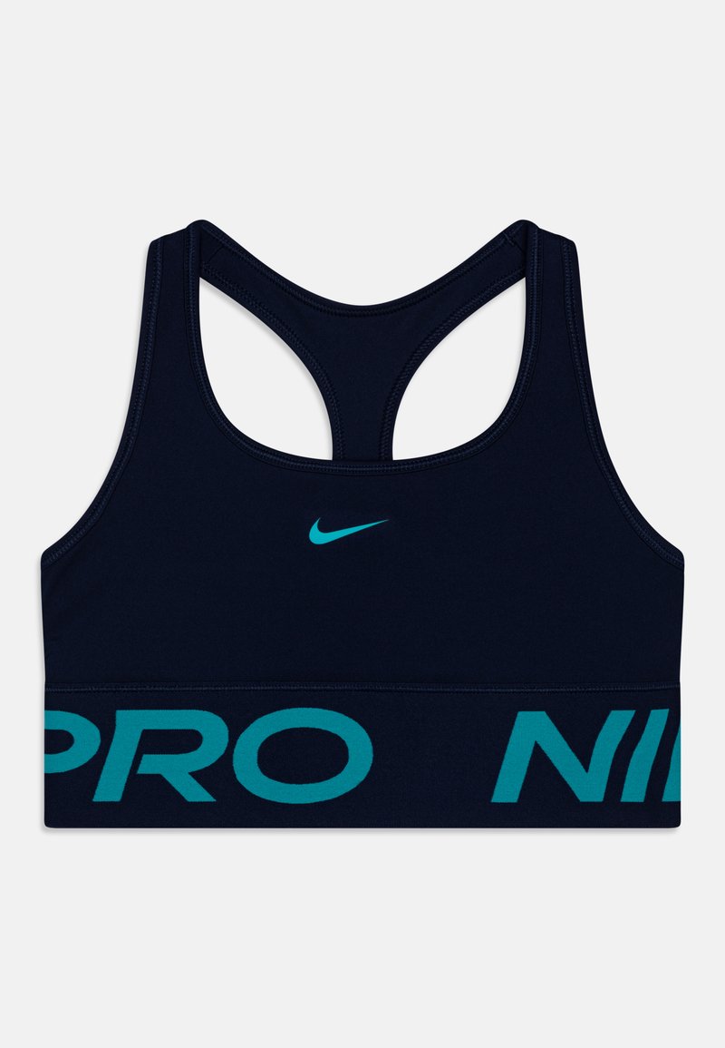 Nike Performance - DF PRO BRA - Urheiluliivit - midnight navy/dusty cactus, Suurenna