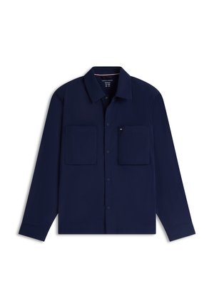 Tommy Hilfiger, SPORTY TECH SHIRT JACKET PERFORMANCE - Καλοκαιρινό μπουφάν - carbon navy