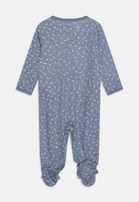 Carter's FLORAL FOOTED - Pajac za spanje - blue