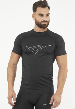 LEGEA IRON SPORTIVA - T-shirt con stampa - nero