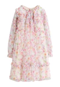 Next - REGULAR FIT LONG SLEEVE RUFFLE  - Kasdienė suknelė - pink floral Miniatiūros vaizdas 1