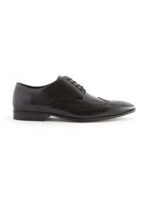 Next - HIGH SHINE BROGUES - Eleganta snörskor - black Miniatyrbild 1