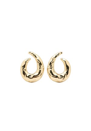 TEXTURED HOOP  - Boucles d'oreilles - gold-coloured