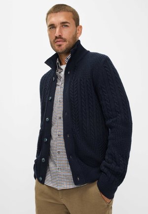 STYLE JEFF - Strickjacke - navy