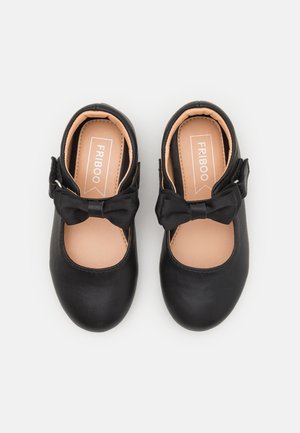 Friboo Ballerina's met enkelbandjes - black