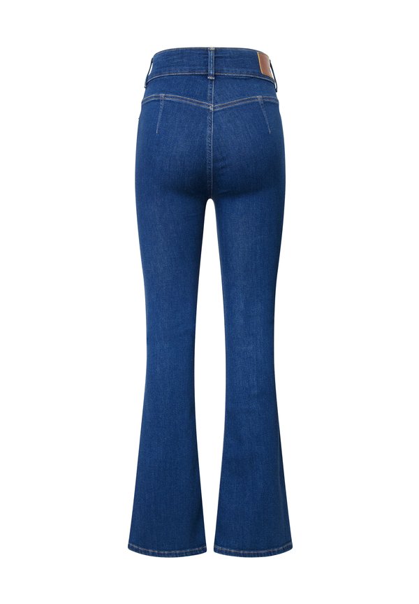 FLARE CONTOUR - Bootcut jeans - denim4