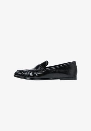 Stradivarius, WIDE FIT - SOFT BLACK LOAFERS - Slipper - black