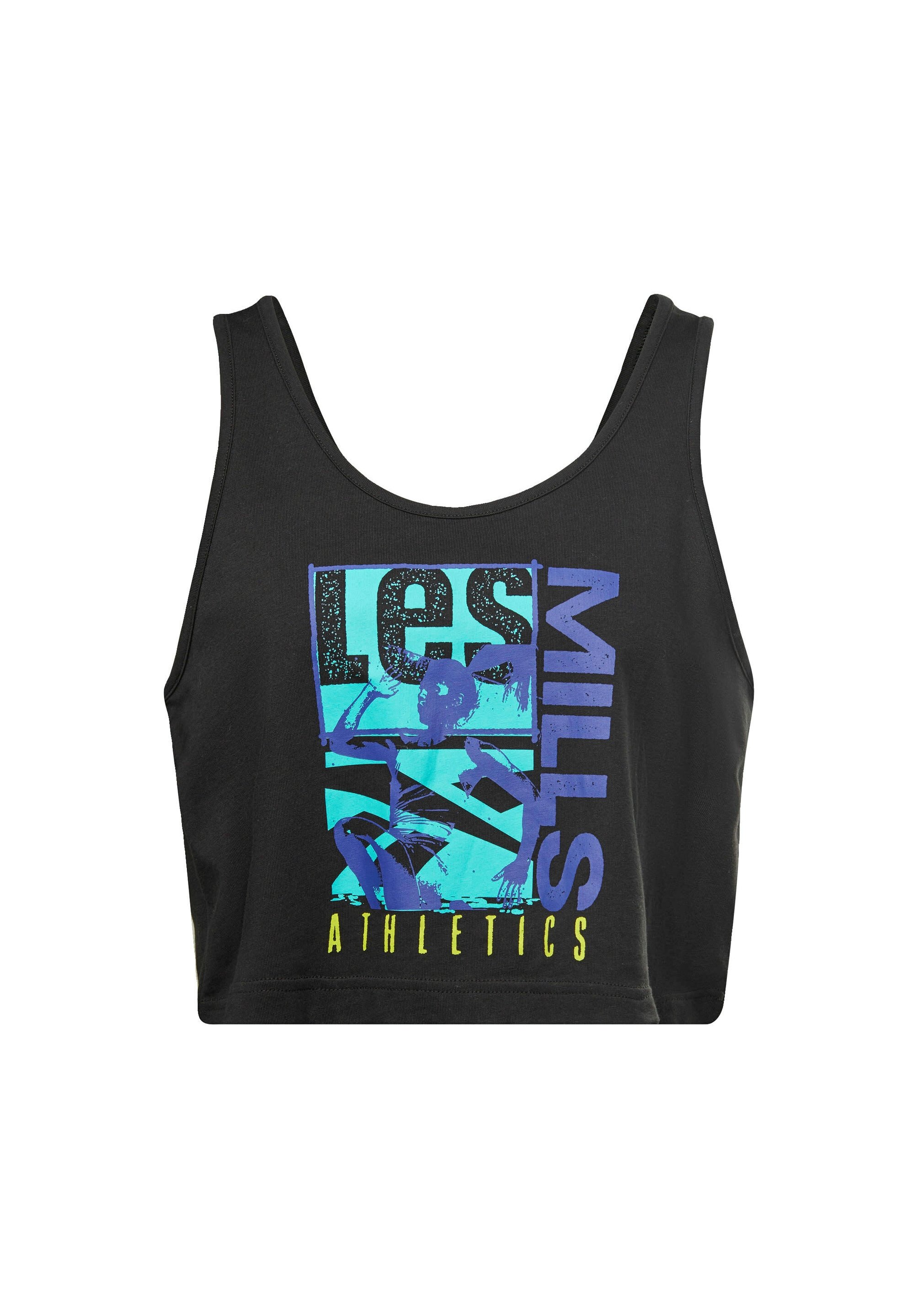 Reebok LES MILLS - Top - black/zwart - Zalando.nl
