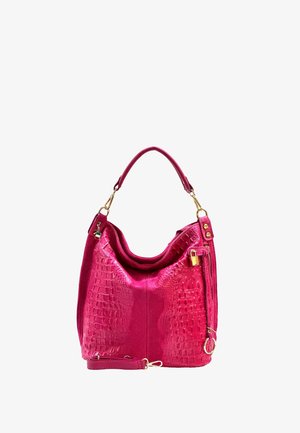 DrachenLeder, Cabas - fuchsia, pink