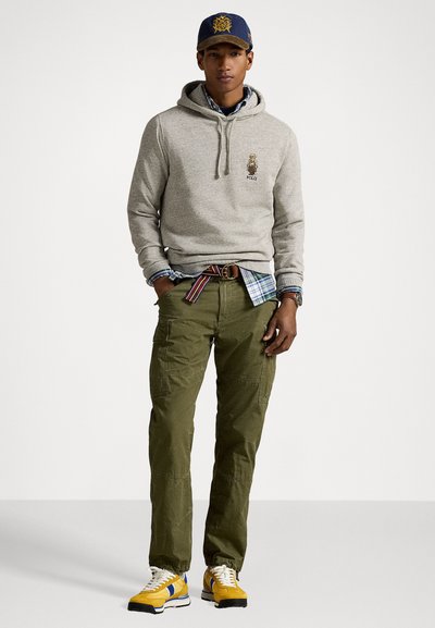 Polo Ralph Lauren POLO BEAR FLEECE HOODIE - Mikina s kapucí - grey