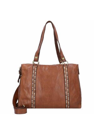 SCHULTER - Borsa a mano - cognac