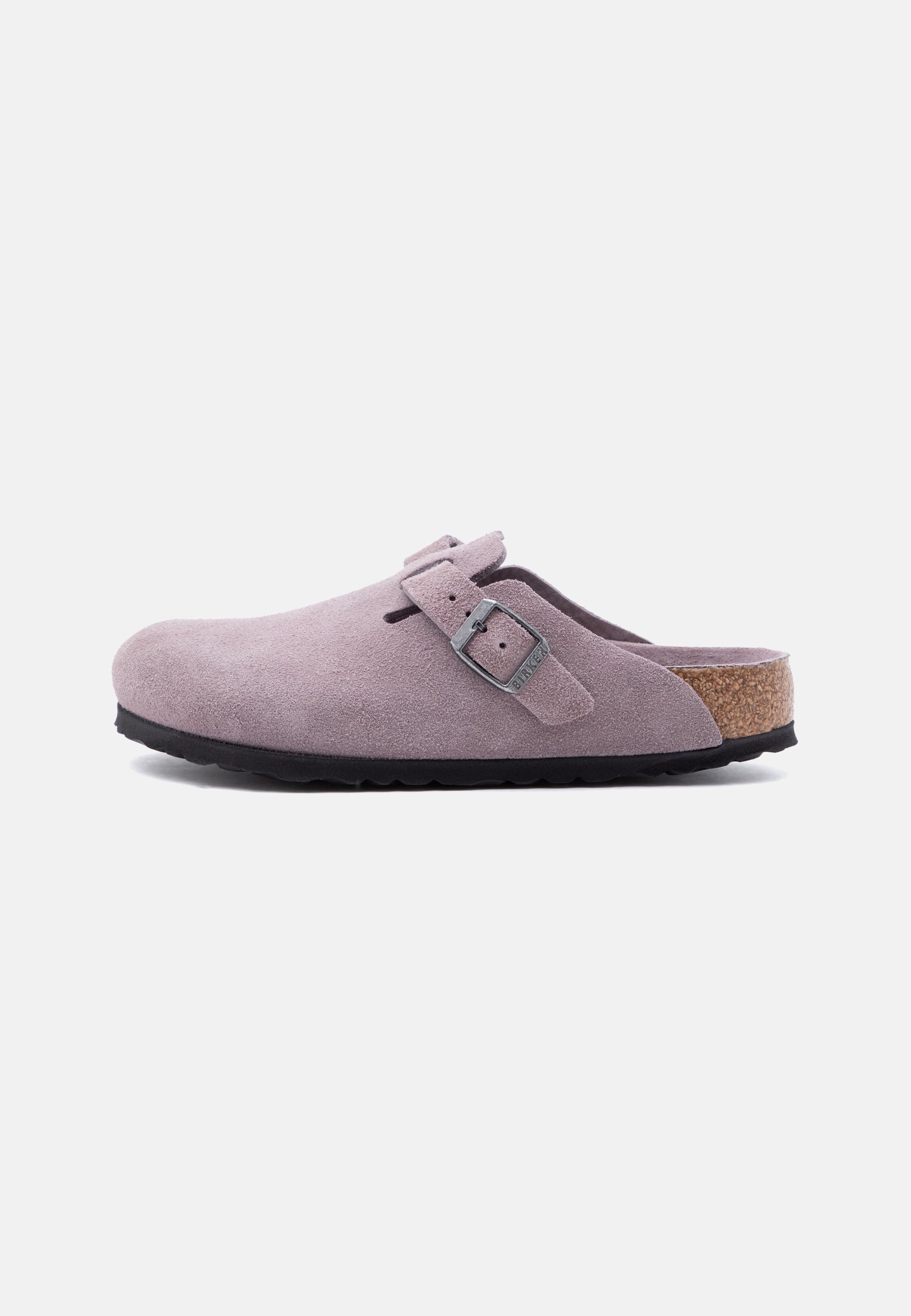 Birkenstock BOSTON REGULAR FIT - Papuci - pink clay/roz deschis