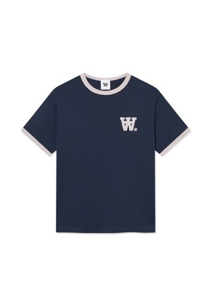 DOUBLE A BY W.W. PARKER - T-shirt print - salute