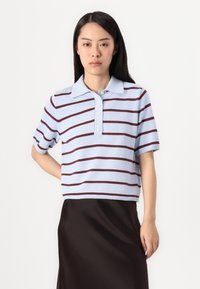 Modström MALVA STRIPE - Polosärk - blue/andorra